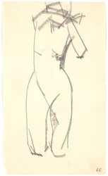 Model klęczący