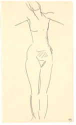 Model stojący