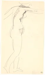 Model stojący