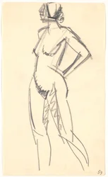 Model stojący