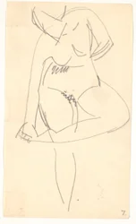 Model stojący