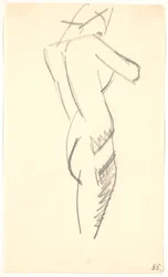 Model stojący