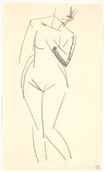 Model stojący