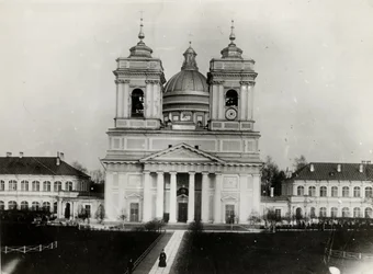 Sobór Trójcy Świętej Ławry św Aleksandra Newskiego w Petersburgu, lata 1910.