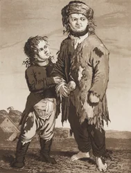 Młodzi żebracy