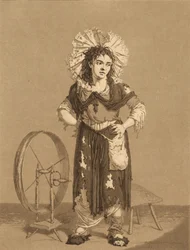 Młodzi żebracy, ok. 1800.