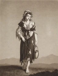 Młodzi żebracy, c. 1800.