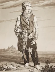 Młodzi żebracy, c. 1800.