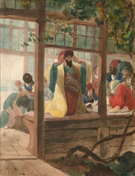 Salon Fryzjerski, ca. 1849