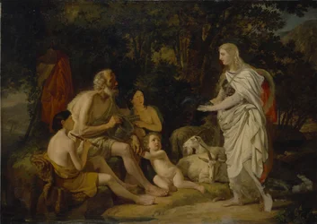 Erminia i pasterze, 1824