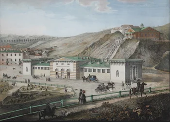 Kaukaskie źródła mineralne, połowa XIX wieku