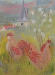 Wiosna przychodzi do Burgundii