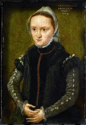 Portret kobiety, prawdopodobnie autoportret