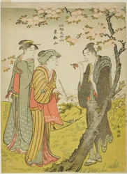 Toei Hill (Toeizan), z serii „Pięć wzgórz Edo (Koto no gozan)”