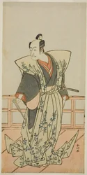 Aktor Ichikawa Danjuro V w niezidentyfikowanej roli