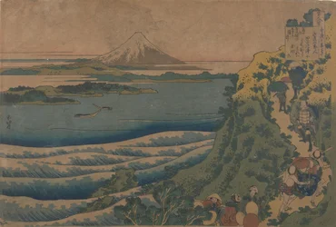 Wiersz autorstwa Yamade no Akahito