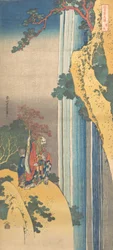 Ri Haku z cyklu Lustra wierszy japońskich i chińskich Shiika shashin kyo, ca..., ca. 1832.