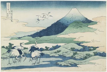 Wieś Umezawa w prowincji Sagami, 1831-1834