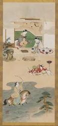 Yoichi z Bakłażana, okres Edo, 1615-1868.