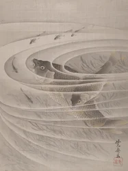 Ryba w Whirlpool, ca. 1887.