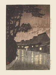 Soshu Maekawa No Ame (Deszcz w Maekawie, prowincja Sagami) (1932)