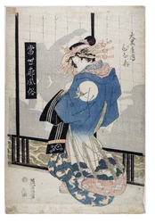 Kurtyzana, okres Edo po 1818 r.
