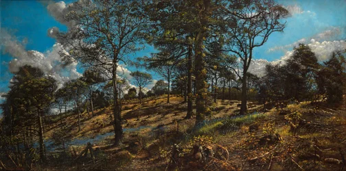 Bigbury Wood (olej na płótnie)