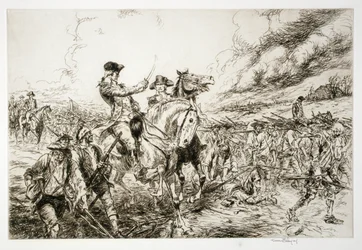 George Washington w Valley Forge