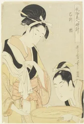 Godzina węża, kobieta trzymana, 1798-1799