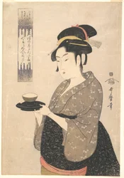 Okita z herbaciarni Naniwaya