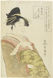 Kurtyzana Hanao_gi z domu O_giya, ok. 1930 r. 1793-1794