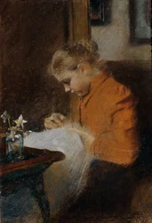 Leopoldine Steindl-Moser, siostra artysty