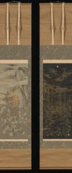 Wabienie Bogini Słońca Amaterasu z jaskini, Śmierć historycznego Buddy..., koniec XIX wieku