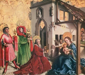 Pokłon Trzech Króli, ok. 1444