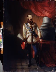 Portret cesarza Rosji Aleksandra II (znany jako Wyzwoliciel)