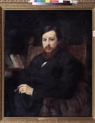 Portret kompozytora Michaiła P. Azanczewskiego (Azanchevsky) (1839-1881) (Portret kompozytora M.P.Azanchevsky
