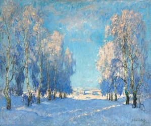 Zimowy dzień, 1934