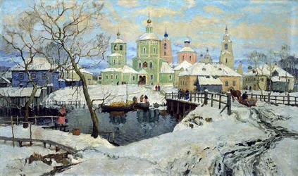 Mała wieś Torzhok, 1917.