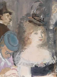 Ilustracja do Boule de Suif autorstwa Guy de Maupassant