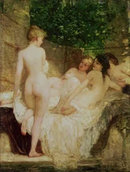 Po kąpieli, ok. 1880