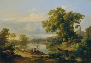 wiosna nad rzeką