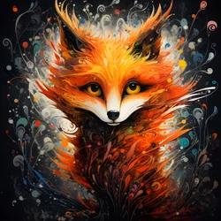 Antropomorfizm magicznego lisa 3