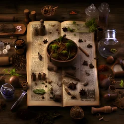 Wizualne reprezentacje teorii na temat rękopisu, takie jak przewodniki po medycynie, obce języki i wyrafinowane oszustwa. 3