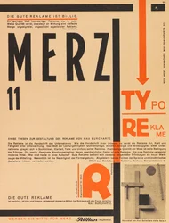 Merz 11. Reklama typograficzna, 1924.
