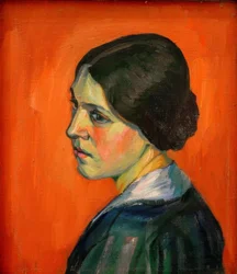 Bez tytułu (portret Helmy Schwitters)