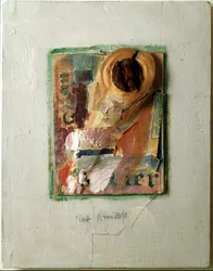 Gruszka Collage Kurta Schwittersa (1887-1948) 1938 Ze zbiorów prywatnych
