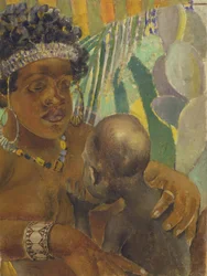 Czarna kobieta, 1907