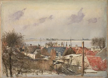 Widok z Roskilde na Fiord