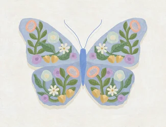Motyl Spring Blooms, 2023 (cyfrowy)