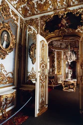 Wnętrze pałacu Linderhof Ludwika II